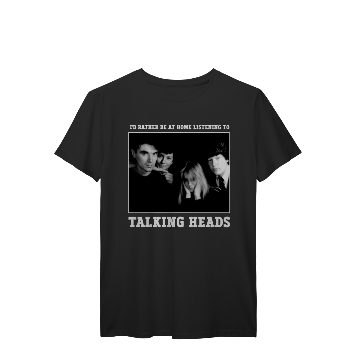 Nome do produto: CAMISA| I\'d rather be at home - Talking heads 