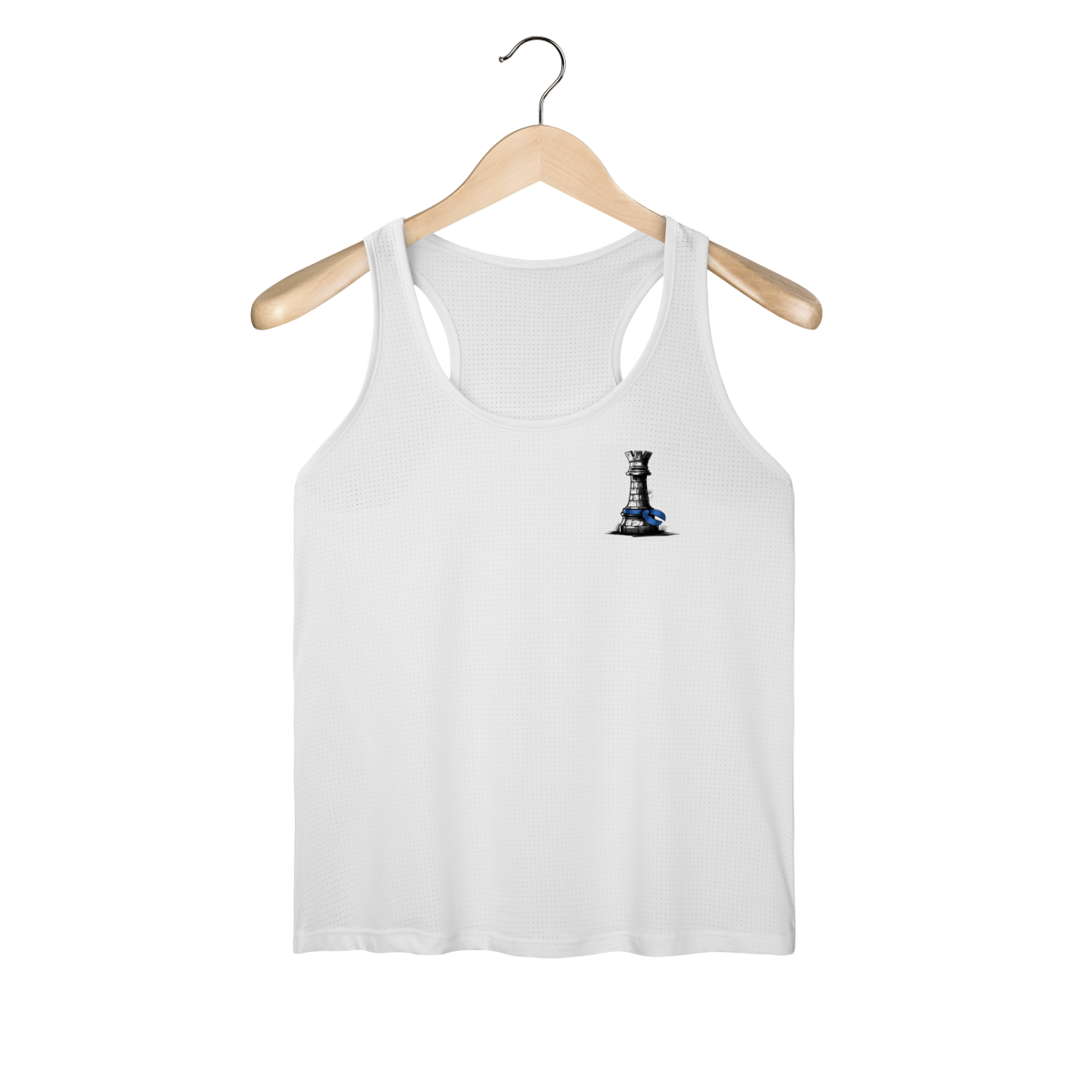 Nome do produto: Regata Fem Sport Dry UV Blue Belt