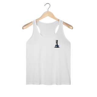 Nome do produto Regata Fem Sport Dry UV Blue Belt