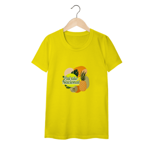 Nome do produto Camiseta baby long classic linha paixão nacional - abacaxi