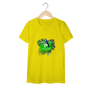 Nome do produto Camiseta baby long classic Linha A Natureza Resiste