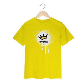 Nome do produto Streetwear t-shirt classic infantil linha grafite splash II