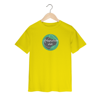 Nome do produto T-shirt quality infantil (2 a 8 anos) linha a Amazônia Vive
