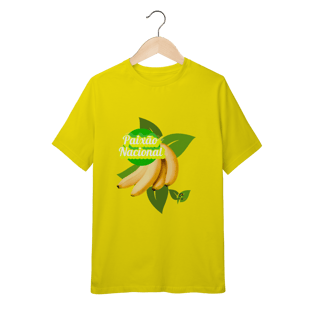 Nome do produto T-shirt quality infantil (10 a 14 anos) infantil linha paixão nacional - banana
