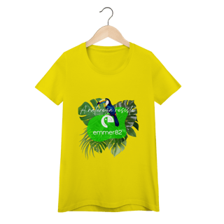 Nome do produto Camiseta baby long quality Linha A Natureza Resiste
