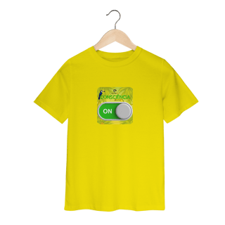 Nome do produto T shirt quality infantil (2 a 8 anos) linha consciência ON