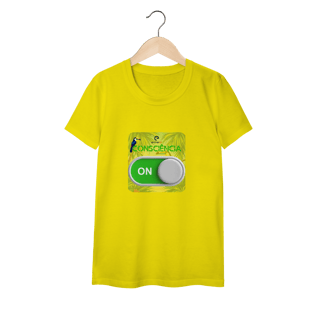 Nome do produto Camiseta baby long classic linha consciência ON