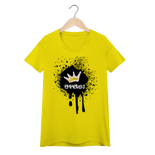 Nome do produto Street wear camiseta baby long quality linha Grafite Splash