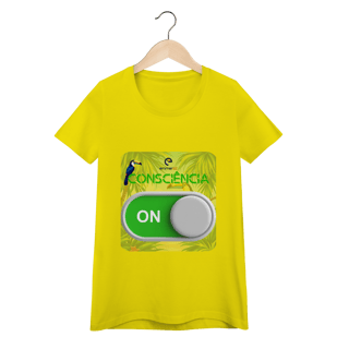 Nome do produto Camiseta baby long quality linha consciência ON