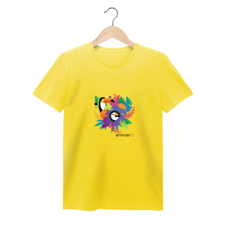 Nome do produto Camiseta baby long estonada linha tropicano