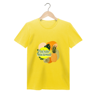 Nome do produto Camiseta baby long estonada linha paixão nacional - abacaxi