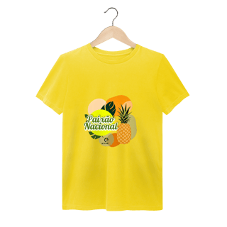 Nome do produto T-shirt estonada linha paixão nacional - abacaxi