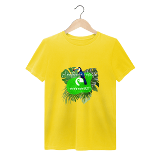 Nome do produto T-shirt estonada Linha A Natureza Resiste