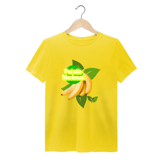 Nome do produto T-shirt estonada  linha paixão nacional - banana