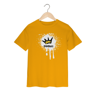Nome do produto Streetwear t-shirt classic infantil linha grafite splash II