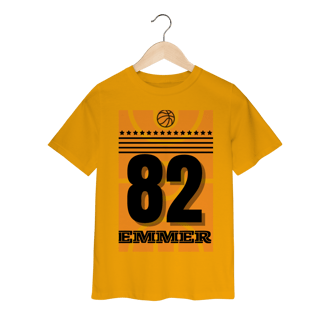 Nome do produto Streetwear t-shirt classic infantil linha Basketball 82
