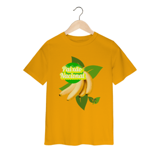 Nome do produto T-shirt classic infantil linha paixão nacional - banana