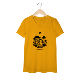 Nome do produto Camiseta baby long classic Linha Biomas em Foco III