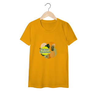 Nome do produto Camiseta baby long classic linha paixão nacional - abacaxi