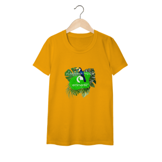 Nome do produto Camiseta baby long classic Linha A Natureza Resiste