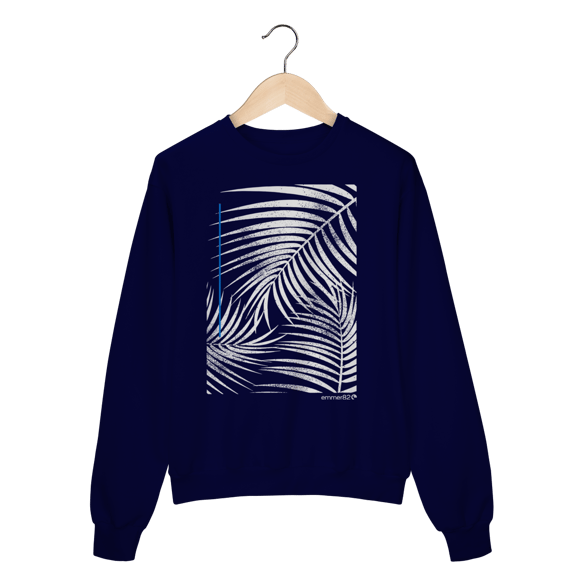 Moletom prime fechado Coleção Identidade Eco II – Estampa Branca