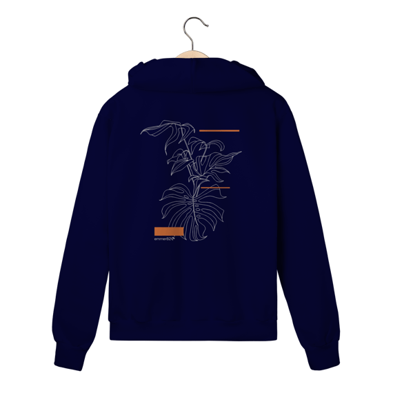 Moletom prime com zíper Coleção Identidade Eco III