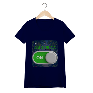 Nome do produto Camiseta baby long quality linha consciência ON