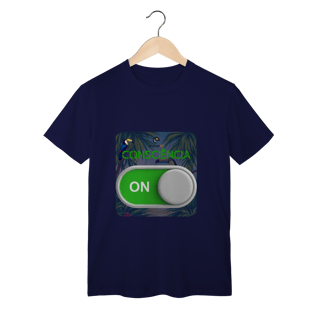 Nome do produto T-shirt classic linha consciência ON