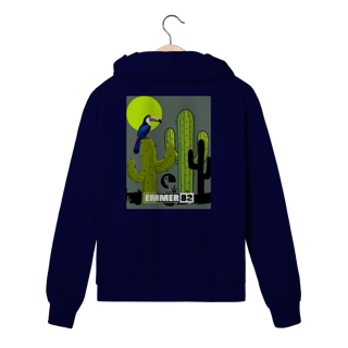 Nome do produto Moletom prime com zíper linha o sertão vive