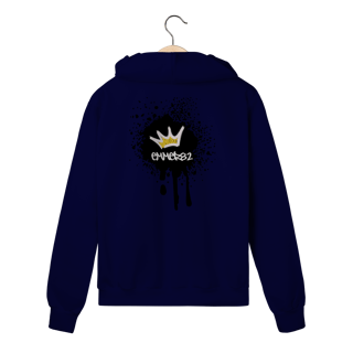 Nome do produto Street wear moletom prime com zíper linha Grafite Splash