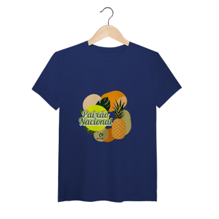 Nome do produto T-shirt pima linha paixão nacional - abacaxi