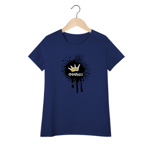 Nome do produto Street wear camiseta baby long pima linha Grafite Splash
