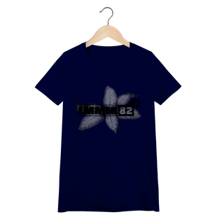 Nome do produto Camiseta baby long quality linha Dieffenbachia seguine / comigo-ninguém-pode