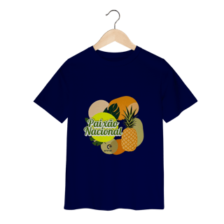Nome do produto T-shirt classic infantil linha paixão nacional - abacaxi