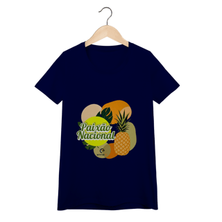 Nome do produto Camiseta baby long quality linha paixão nacional - abacaxi