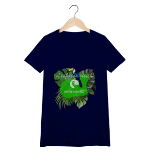 Nome do produto Camiseta baby long quality Linha A Natureza Resiste