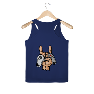 Nome do produto Street wear regata feminina sport dry uv linha hang loose - estampa posterior