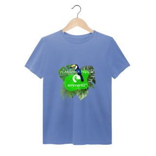 Nome do produto T-shirt estonada Linha A Natureza Resiste