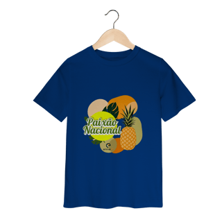 Nome do produto T-shirt classic infantil linha paixão nacional - abacaxi