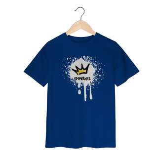 Nome do produto Streetwear t-shirt classic infantil linha grafite splash II