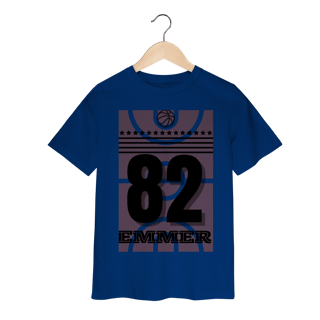 Nome do produto Streetwear t-shirt classic infantil linha Basketball 82