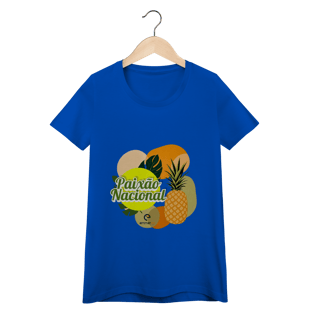 Nome do produto Camiseta baby long quality linha paixão nacional - abacaxi