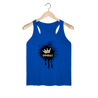 Nome do produto Street wear regata feminina sport dry uv linha Grafite Splash
