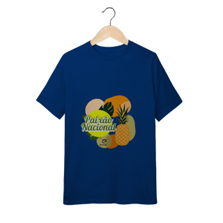 Nome do produto T-shirt quality infantil )10 a 14 anos) linha paixão nacional - abacaxi