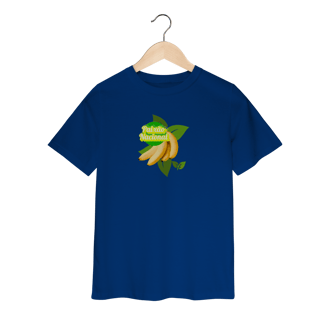 Nome do produto T-shirt quality infantil (2 a 8 anos) infantil linha paixão nacional - banana
