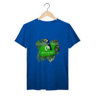Nome do produto T-shirt prime Linha A Natureza Resiste