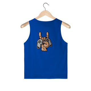 Nome do produto Street wear regata masculina sport dry uv linha hang loose - estampa posterior