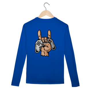 Nome do produto Street wear camisa manga longa sport dry uv linha hang loose - estampa posterior