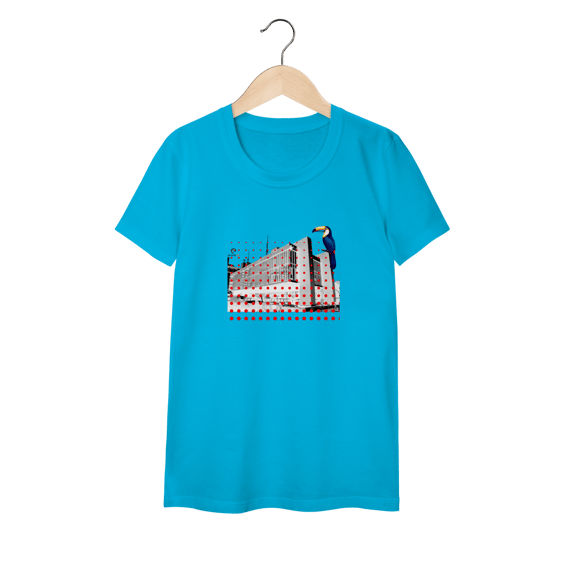 Camiseta baby long classic linha birdlife