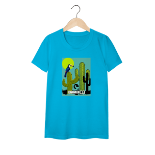 Camiseta baby long classic linha o sertão vive